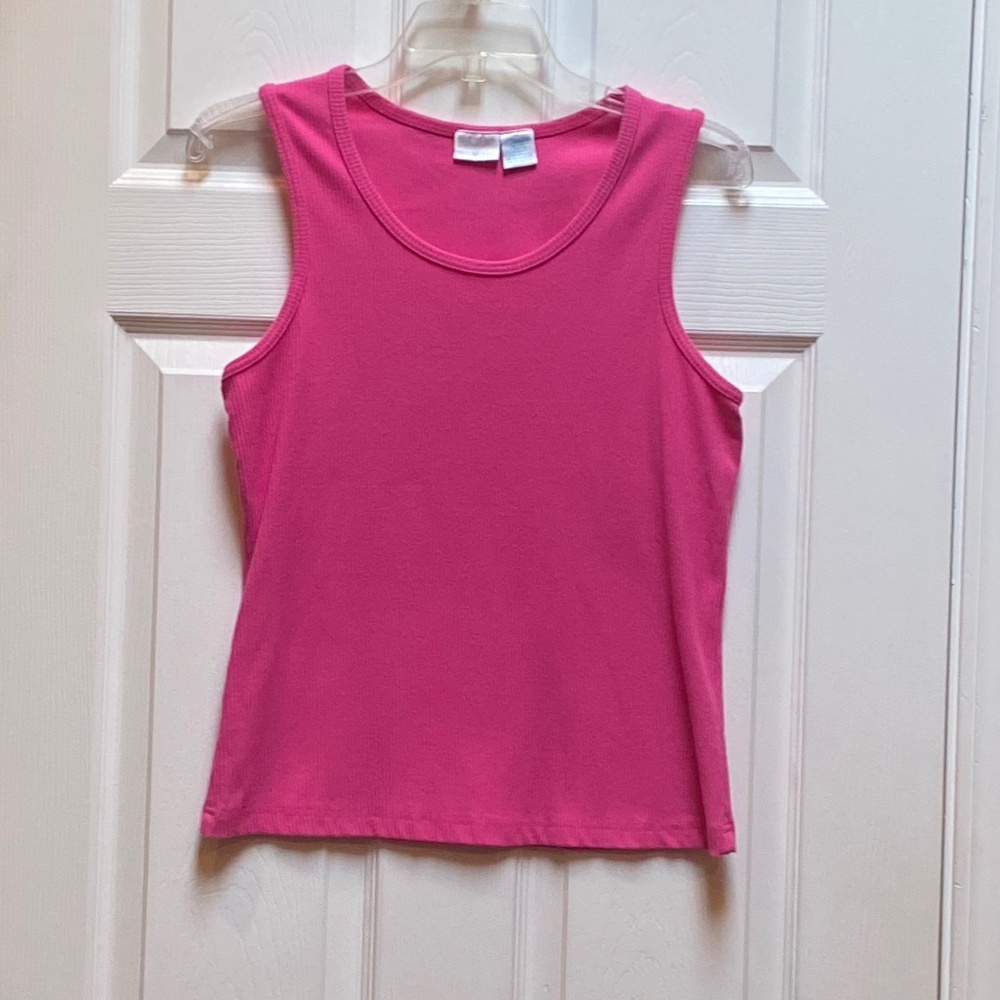 Pink Tank Top.